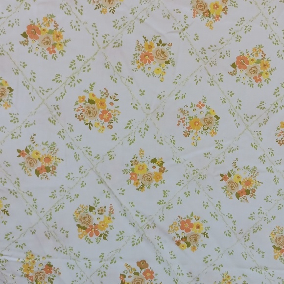 Vintage Cannon Monticello full flat sheet - Picture 2 of 4